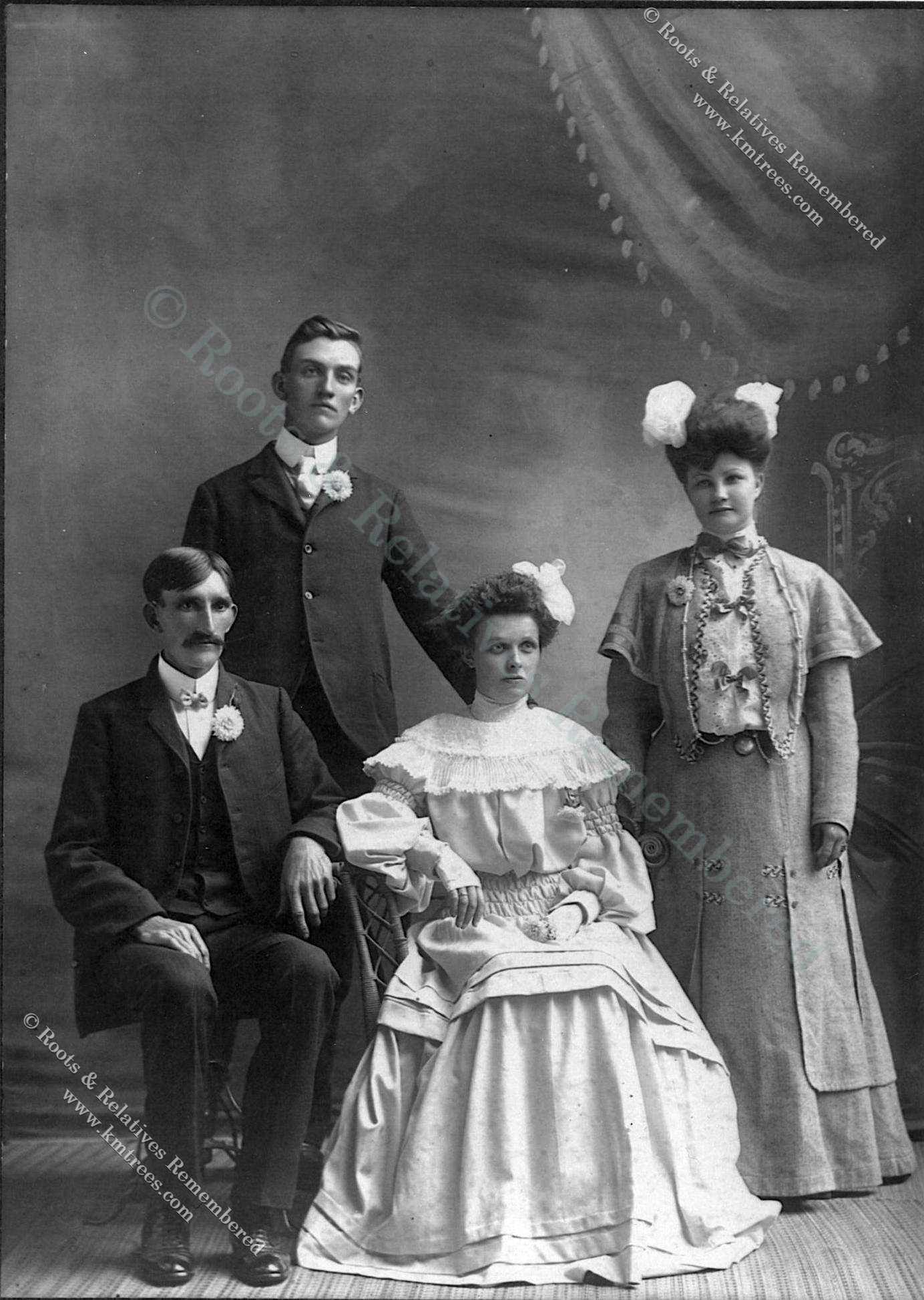1904 Wedding--John Burke & Theresa Truesdell