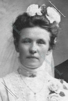 1909 Bertha Wiltscheck, Bride