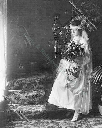 1914 Mary Isabella Huneke, Bride 1914 Mary Isabella Huneke, Bride