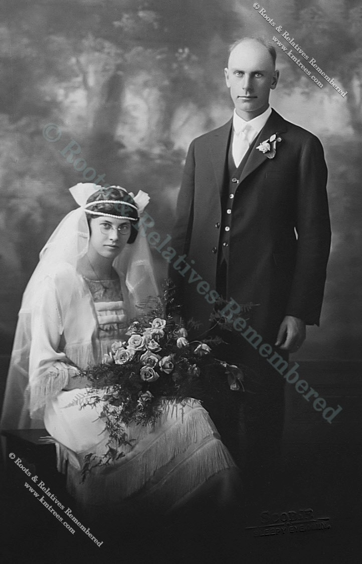 1921 Wedding--Henry Rubey & Catherine Hillesheim 1921 Wedding--Henry Rubey & Catherine Hillesheim