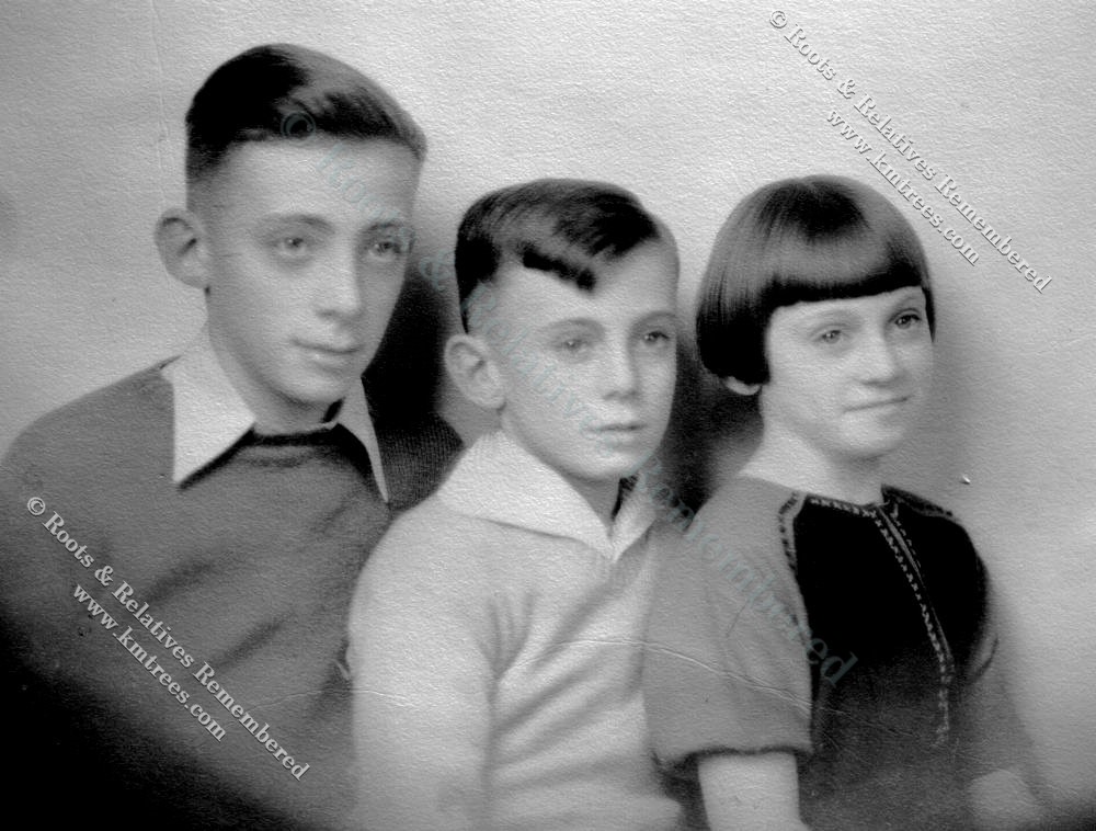 1931~  Robert, Gerald, and Marilyn Worley