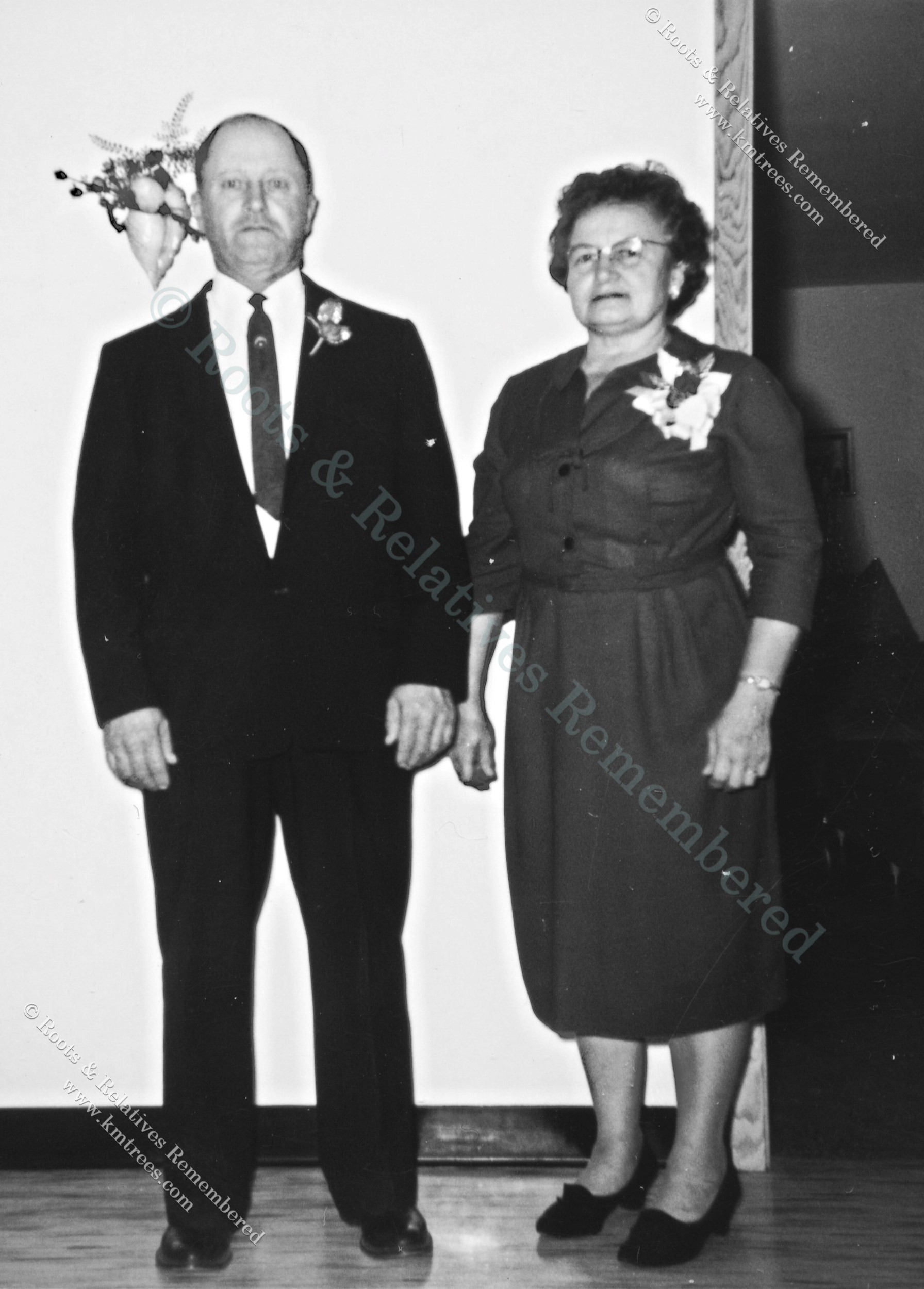 1963 25th Anniv--John & Lauretta (Landsteiner) Schmidt